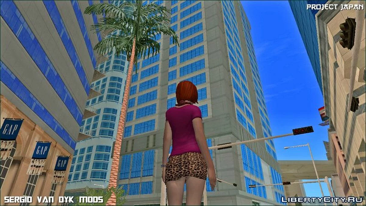 Project Japan V2.0 - Офіційний ретекстур / GTA San Andreas (iOS, Android)