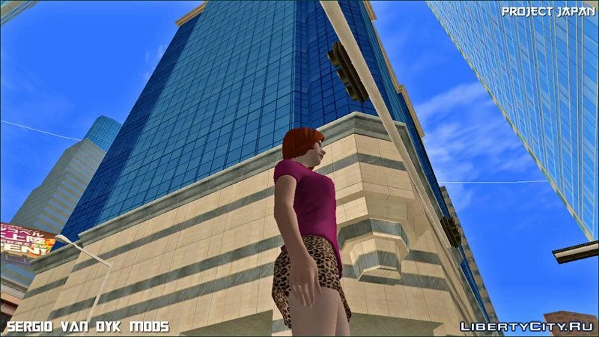 Project Japan V2.0 - Офіційний ретекстур / GTA San Andreas (iOS, Android)