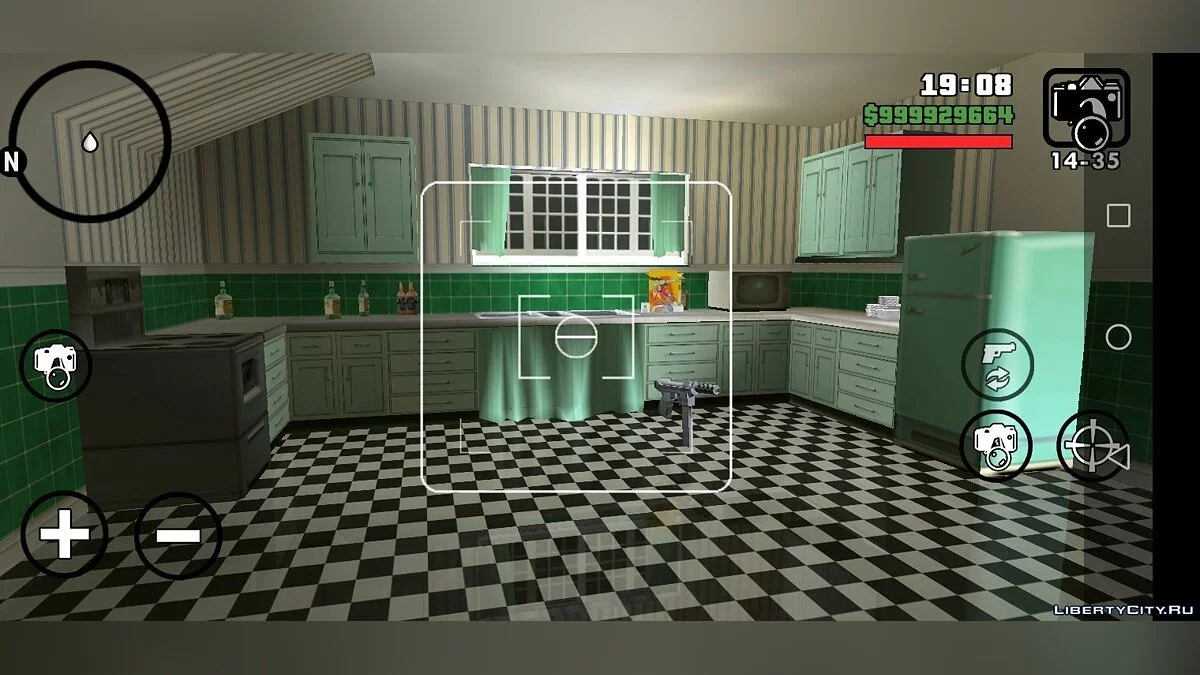 New Interior of Carl's House v2 / GTA San Andreas (iOS, Android)
