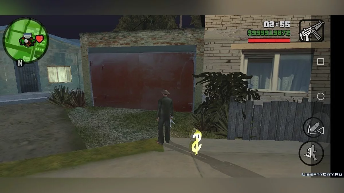 Альтернативний вигляд дому Карла / GTA San Andreas (iOS, Android)