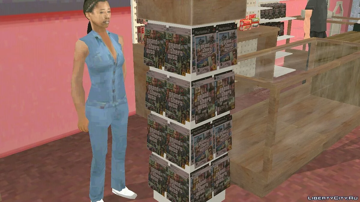GTA Discs in Zero's Shop / GTA San Andreas (iOS, Android)