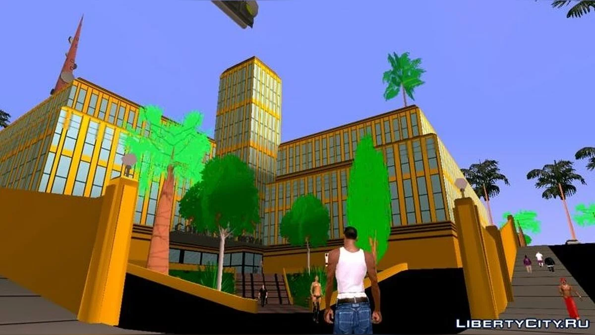 Cartoonish San Andreas / GTA San Andreas (iOS, Android)