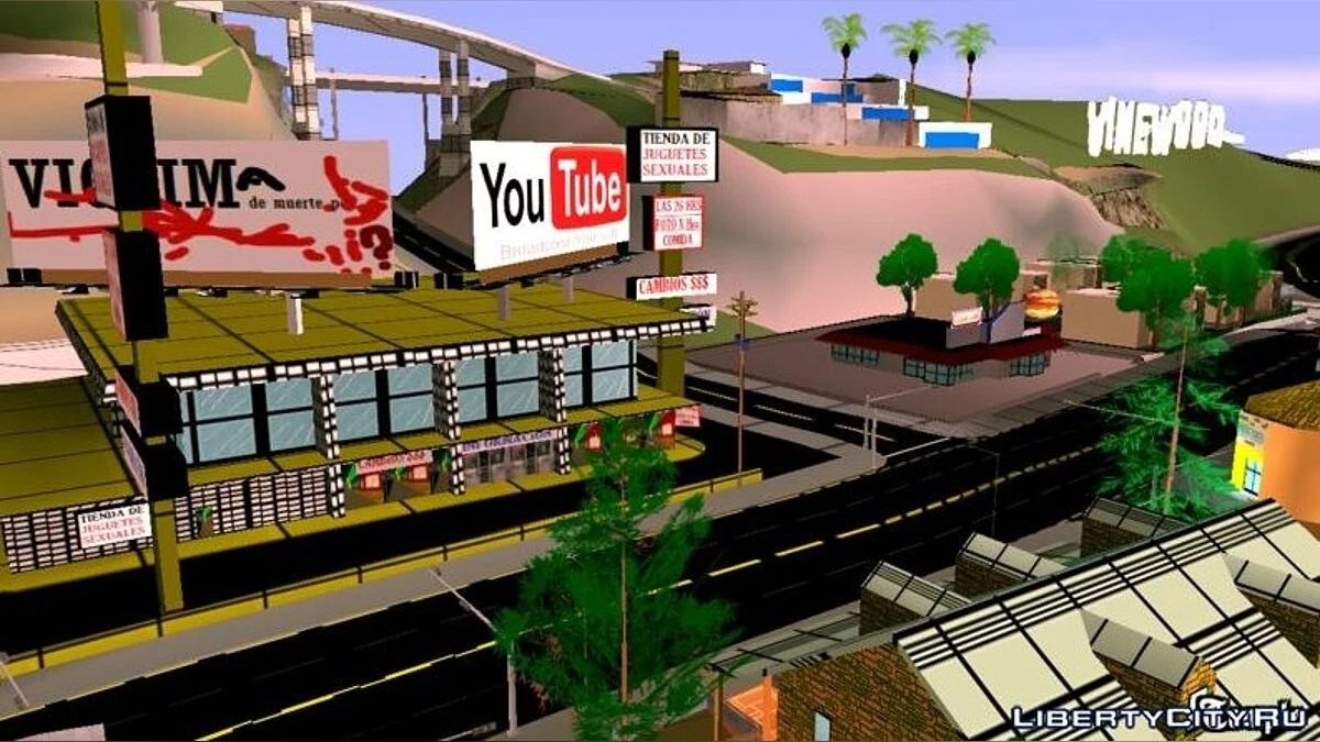 Cartoonish San Andreas / GTA San Andreas (iOS, Android)