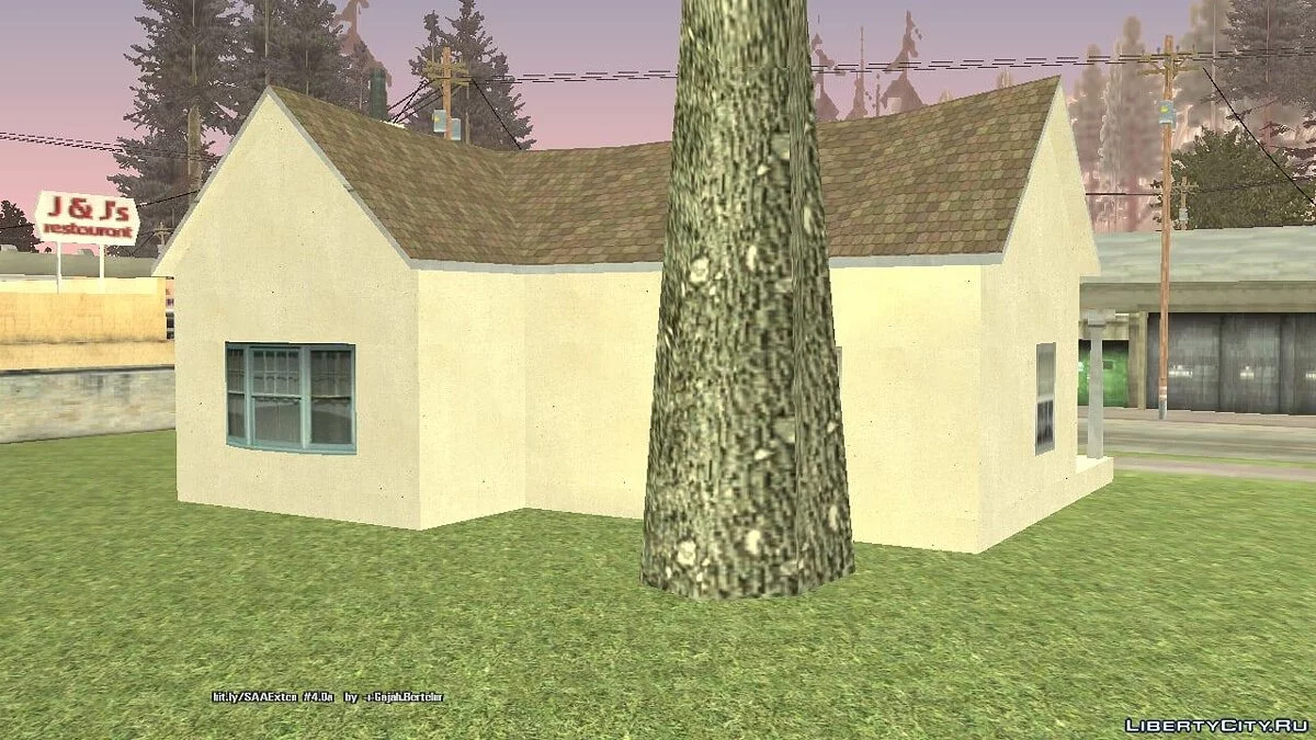 CJ's New House in Angel Pine / GTA San Andreas (iOS, Android)