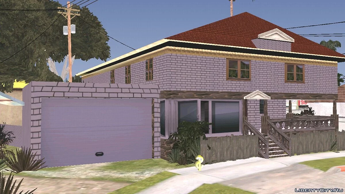 Modern CJ's House V1.0 / GTA San Andreas (iOS, Android)