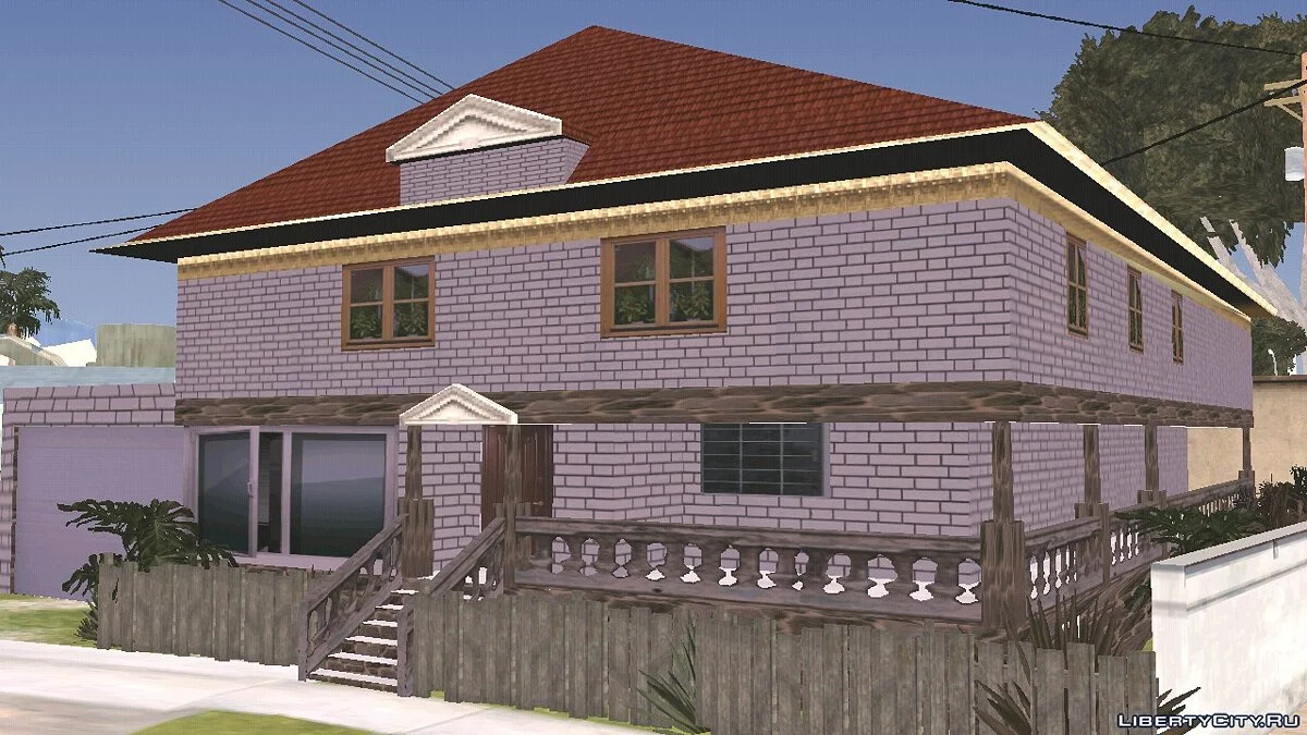 Modern CJ's House V1.0 / GTA San Andreas (iOS, Android)