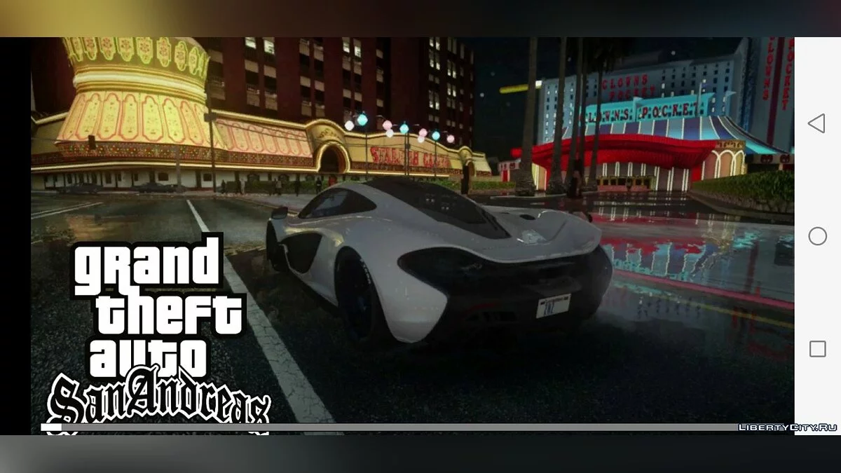 New Menu and Loading Screen Direct X / GTA San Andreas (iOS, Android)