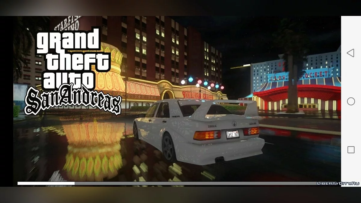 New Menu and Loading Screen Direct X / GTA San Andreas (iOS, Android)