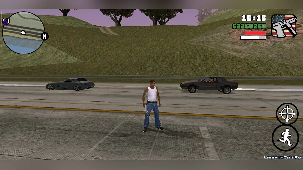 Nouveaux icônes au style USA / GTA San Andreas (iOS, Android)