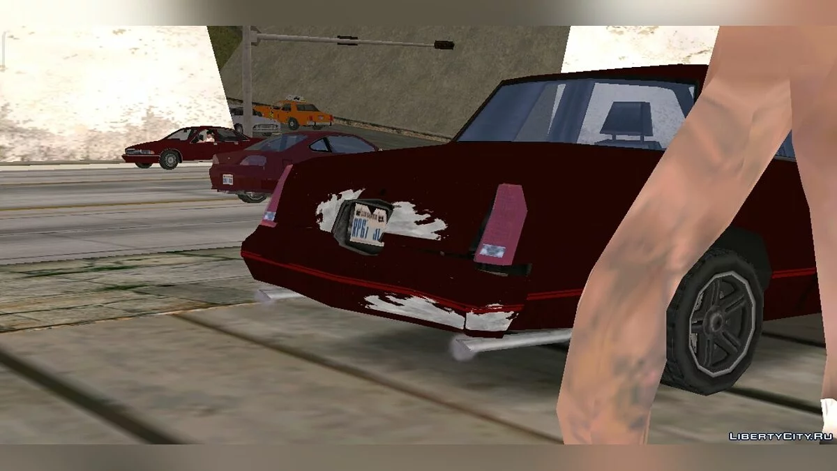 New Damage Textures for Cars / GTA San Andreas (iOS, Android)