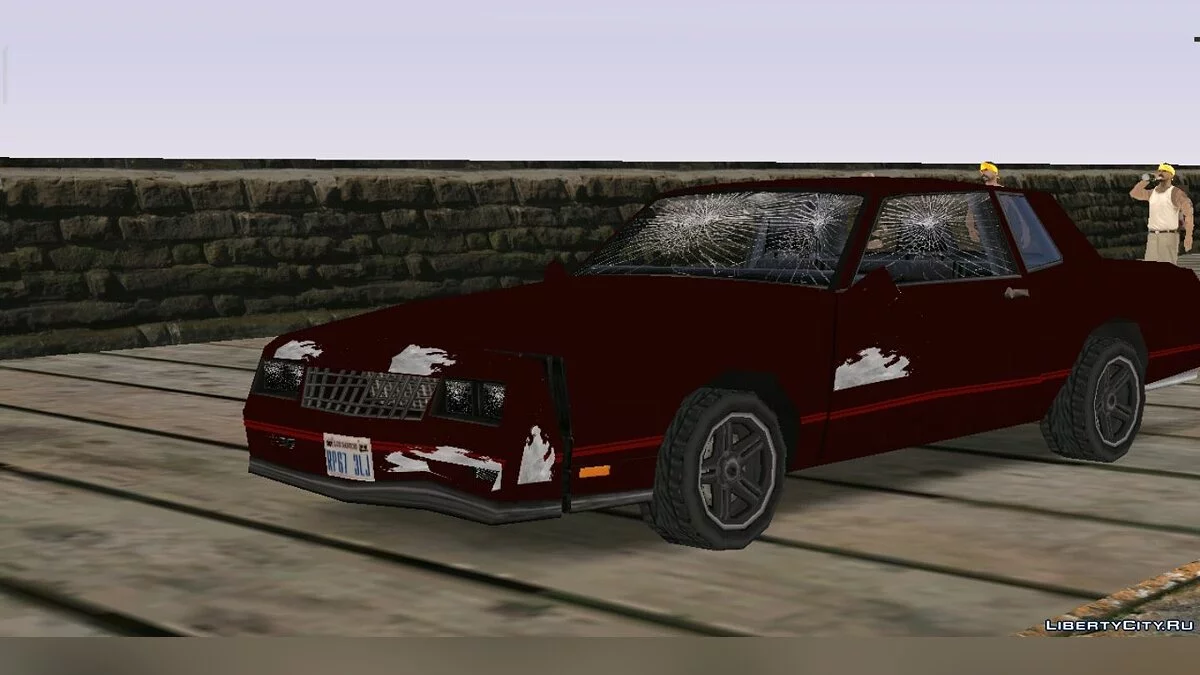 New Damage Textures for Cars / GTA San Andreas (iOS, Android)