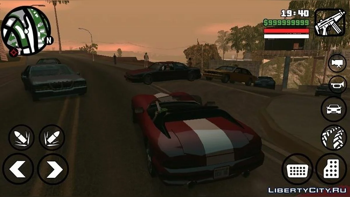 Відображення в стилі GTA LCS / GTA San Andreas (iOS, Android)