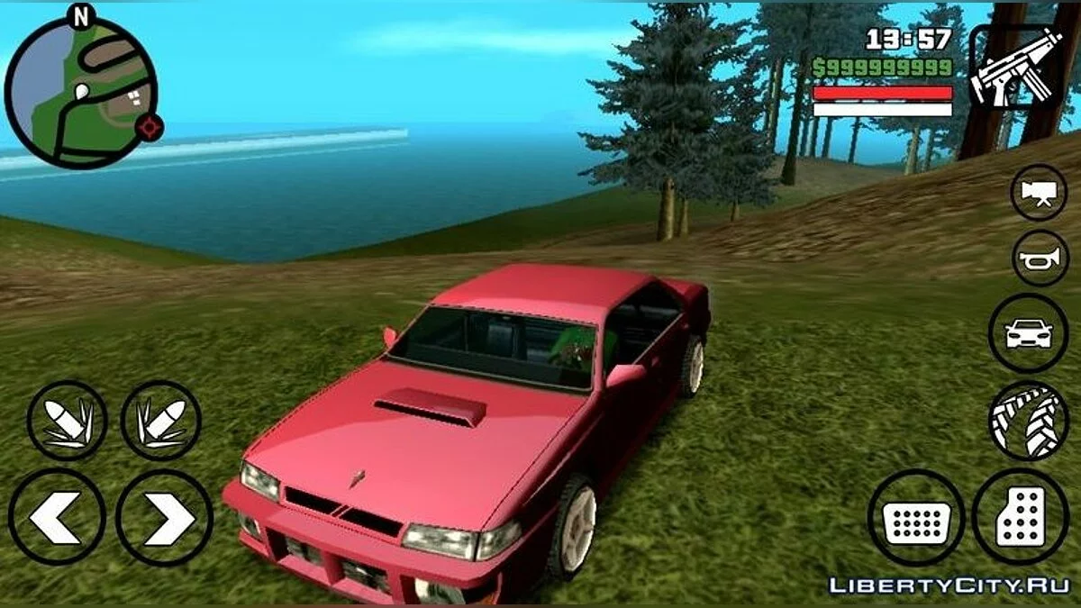 Відображення в стилі GTA LCS / GTA San Andreas (iOS, Android)