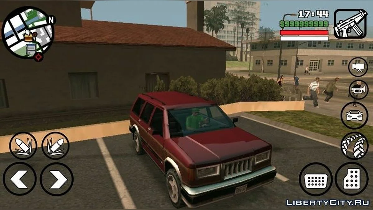 Відображення в стилі GTA LCS / GTA San Andreas (iOS, Android)