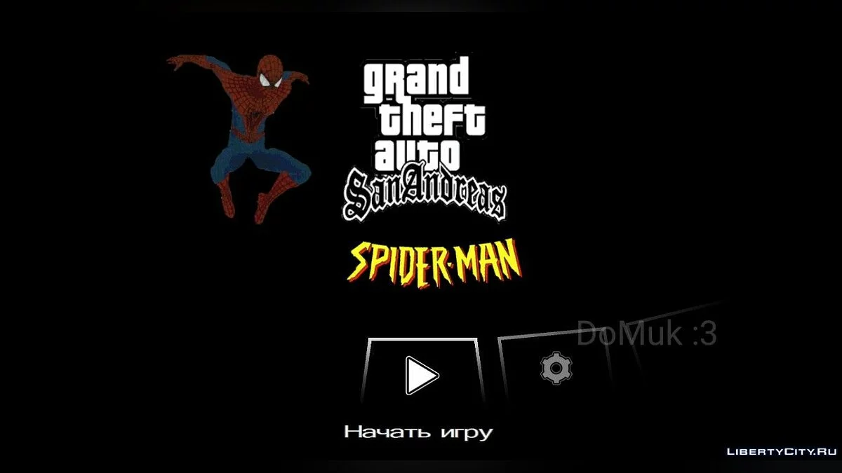 Меню Людини-Павука v3 / GTA San Andreas (iOS, Android)