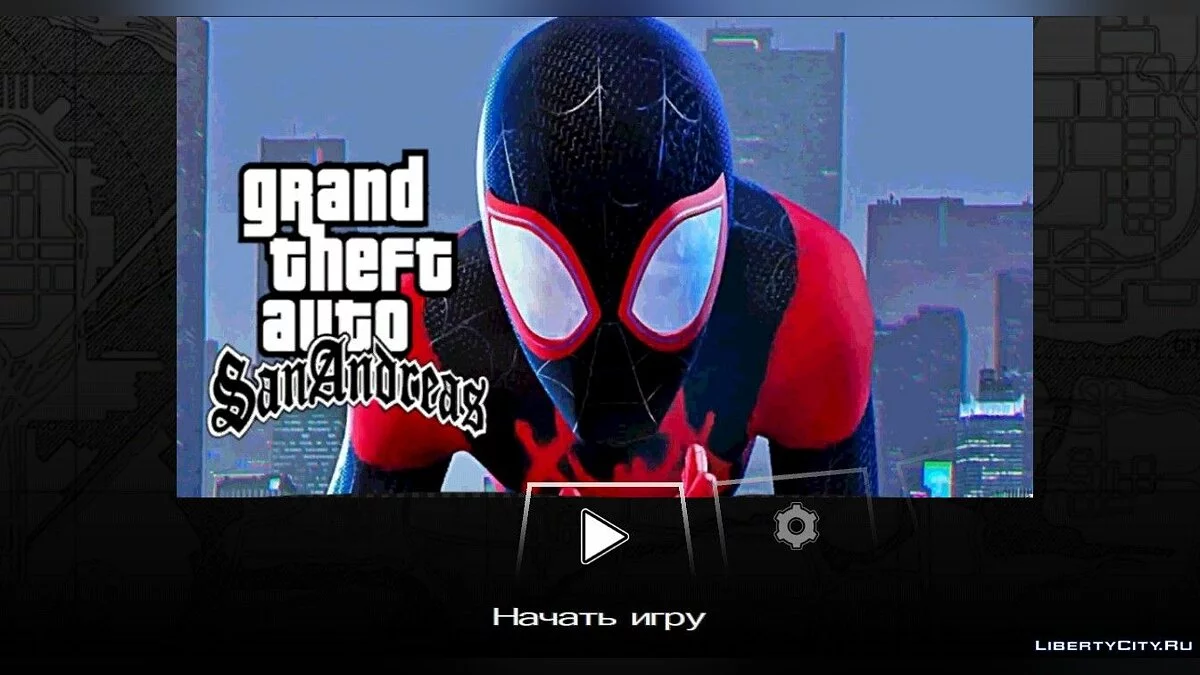 Меню Людини-Павука v3 / GTA San Andreas (iOS, Android)