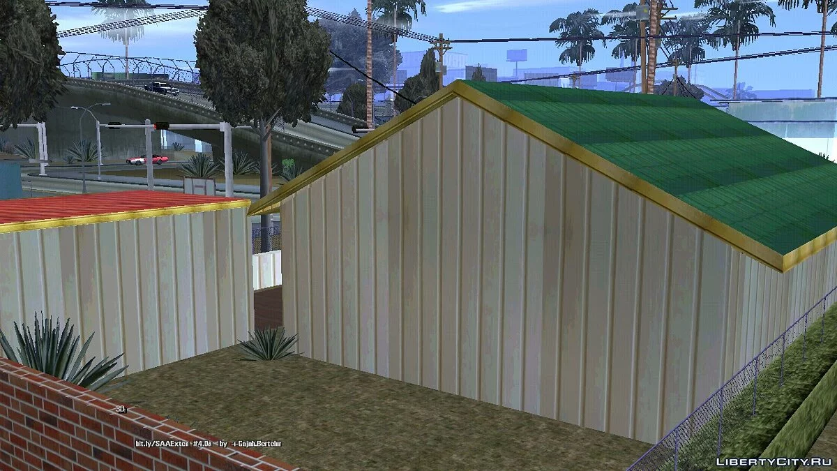 Nouvelles textures pour la maison de Big Smoke / GTA San Andreas (iOS, Android)