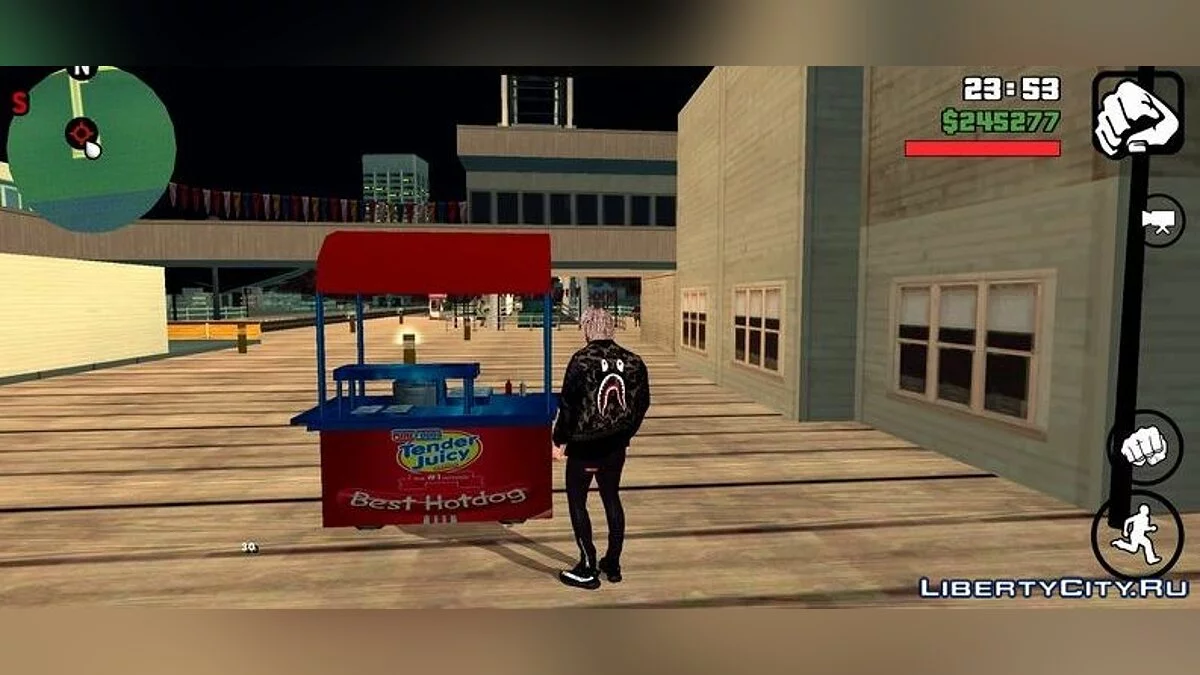 Новые текстуры для торговых лотков / GTA San Andreas (iOS, Android)