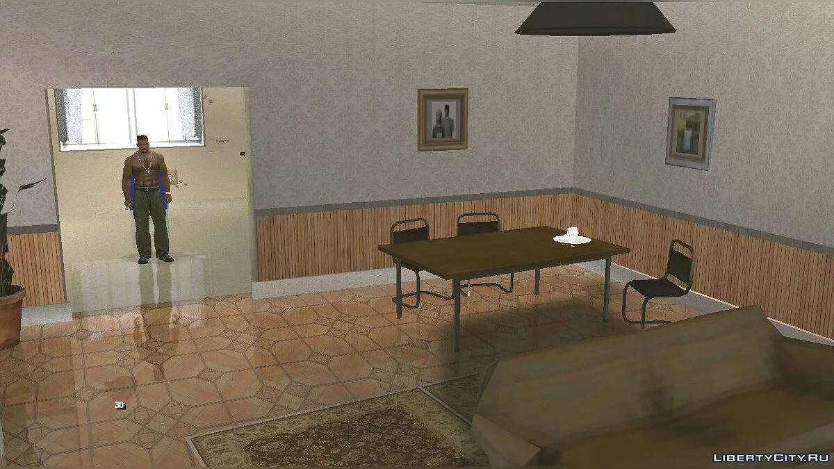 Современный дом Сиджея V2.0 (Новый интерьер) / GTA San Andreas (iOS, Android)