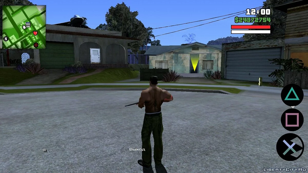 PS2 Buttons / GTA San Andreas (iOS, Android)