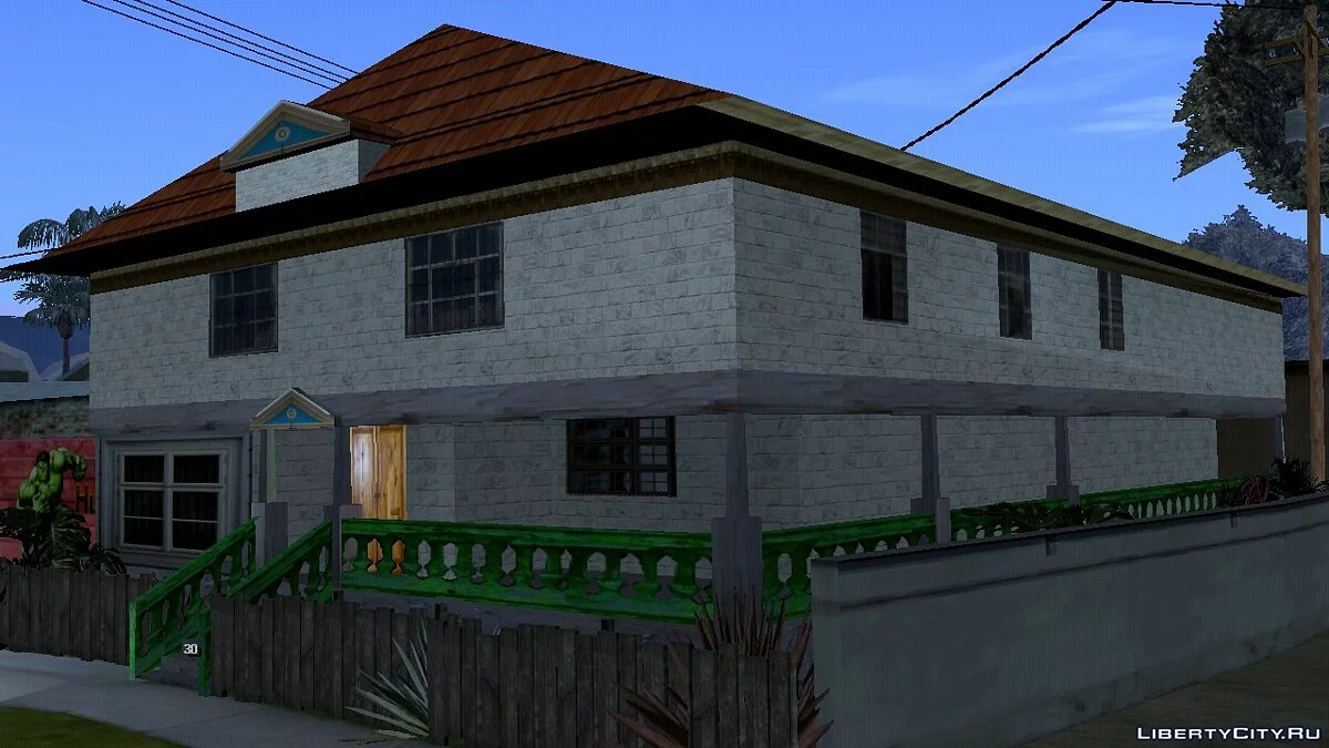 Нові текстури для дому Карла / GTA San Andreas (iOS, Android)