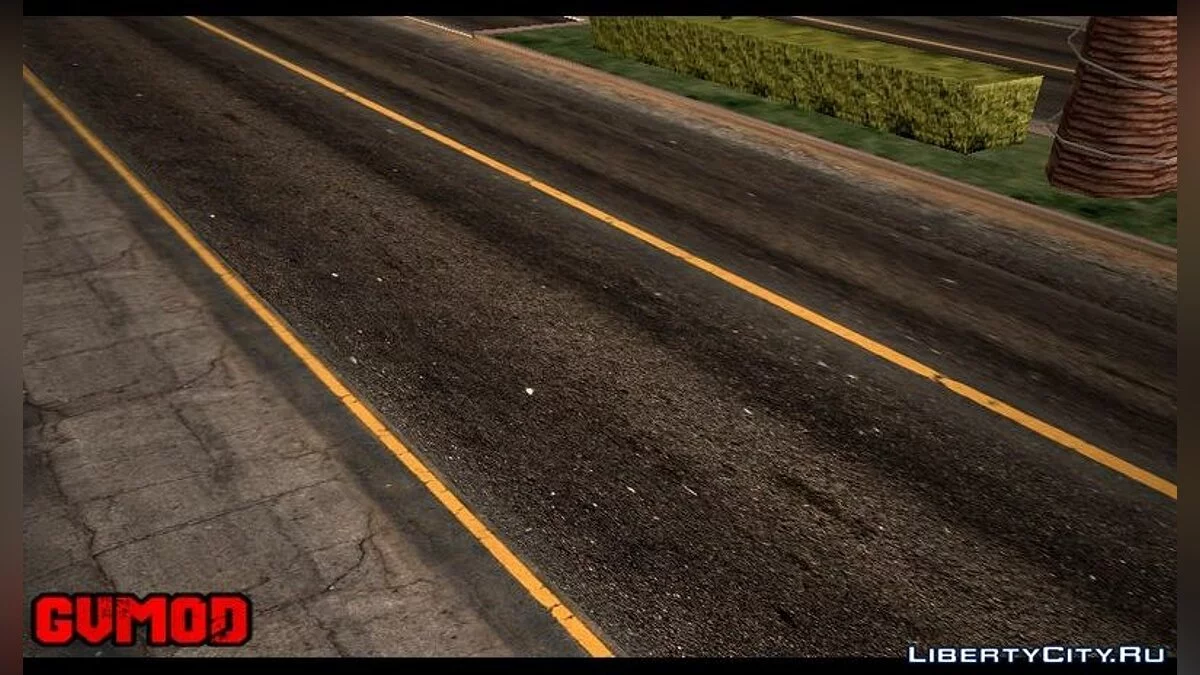Новые текстуры дорог в стиле GTA 5 / GTA San Andreas (iOS, Android)