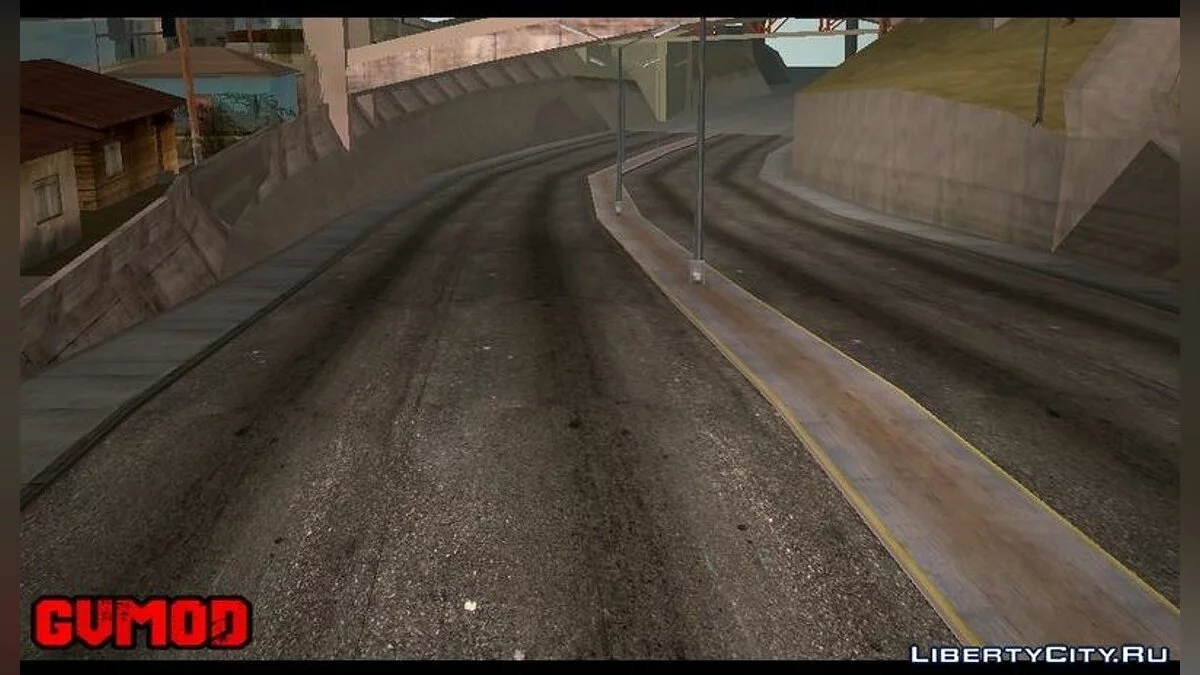 Новые текстуры дорог в стиле GTA 5 / GTA San Andreas (iOS, Android)