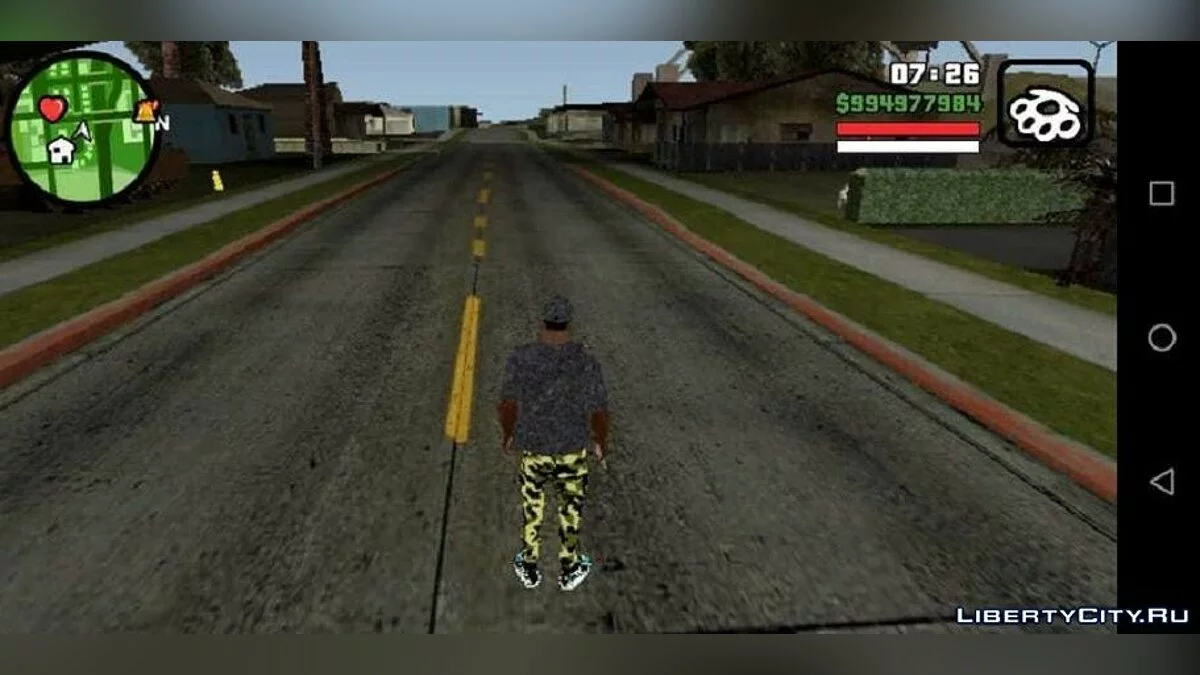 HD Texturen für Straßen / GTA San Andreas (iOS, Android)
