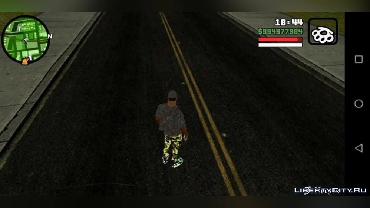 HD Texturen für Straßen / GTA San Andreas (iOS, Android)