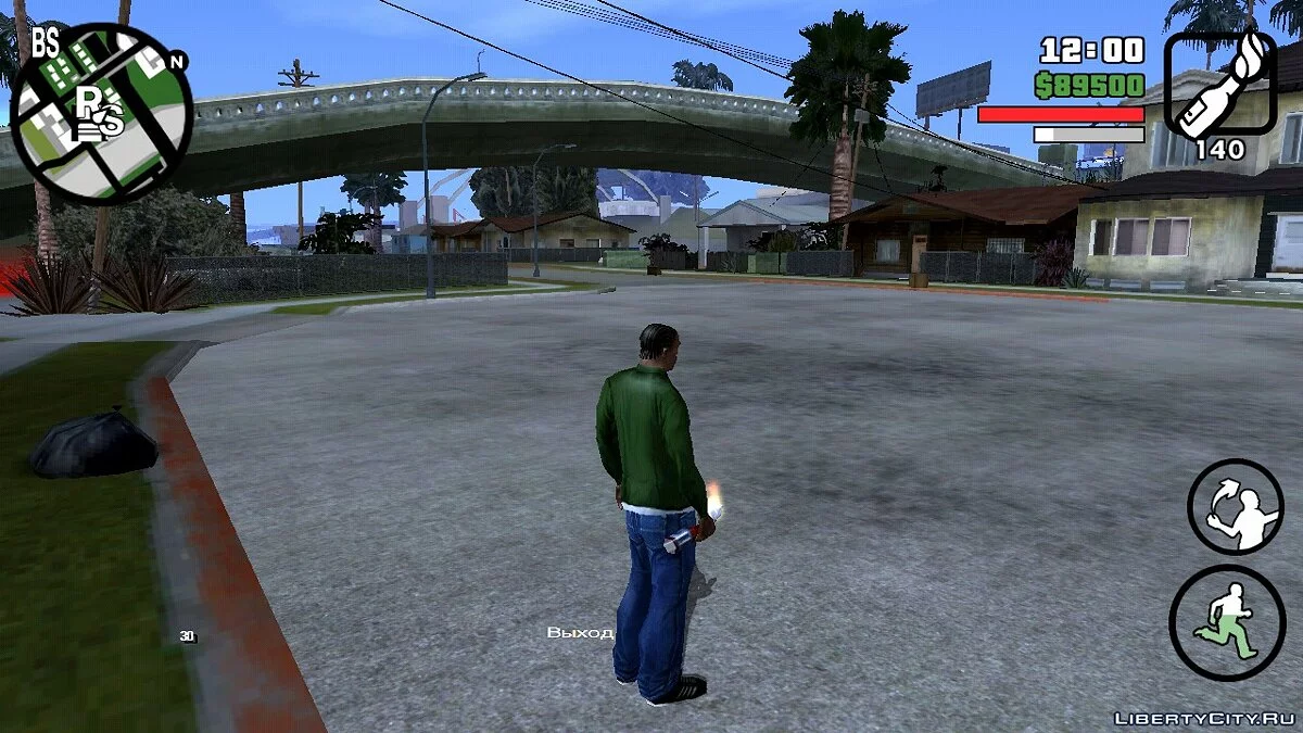 Ikon Radar Bergaya GTA 5 / GTA San Andreas (iOS, Android)