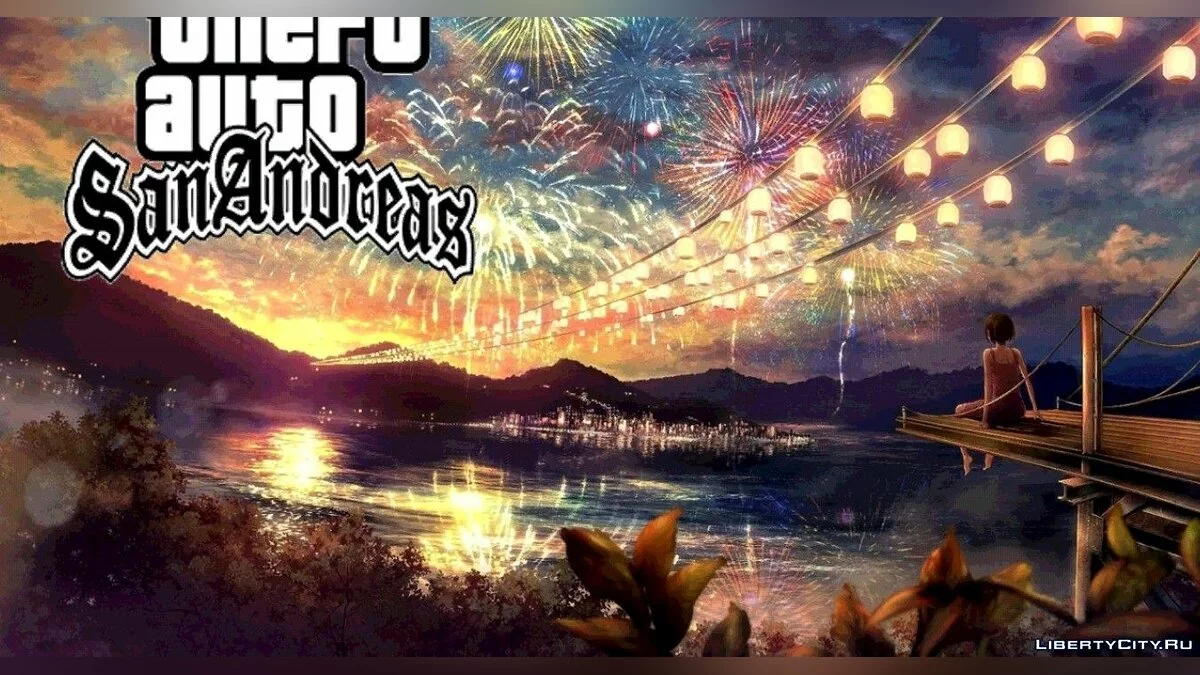 Menu Estilo Anime / GTA San Andreas (iOS, Android)