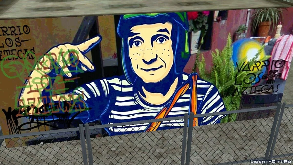 New Murals and Billboards / GTA San Andreas (iOS, Android)