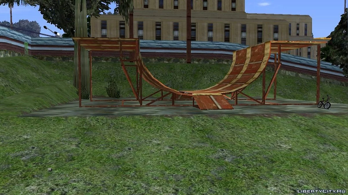 Нові текстури для скейт-парку в Лос-Сантосі / GTA San Andreas (iOS, Android)