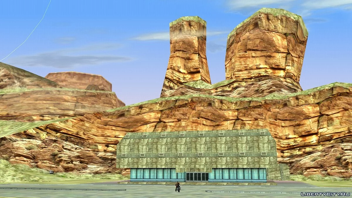 New Textures for the Desert and Its Surroundings / GTA San Andreas (iOS, Android)