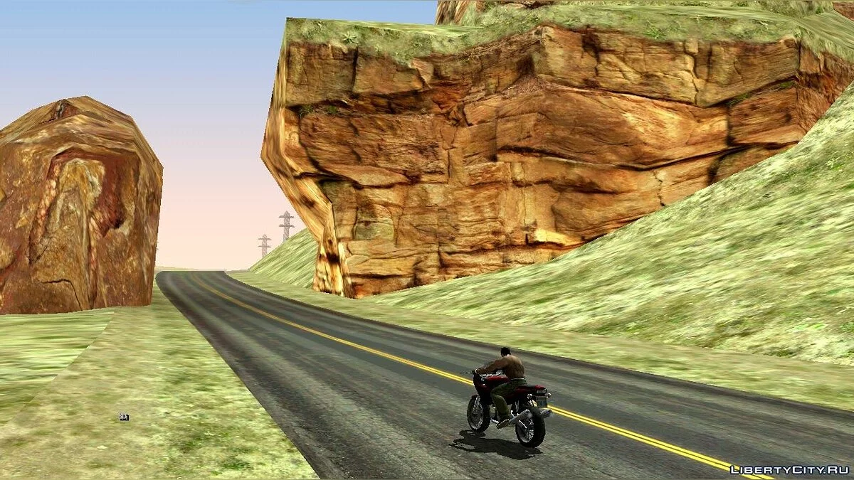 New Textures for the Desert and Its Surroundings / GTA San Andreas (iOS, Android)