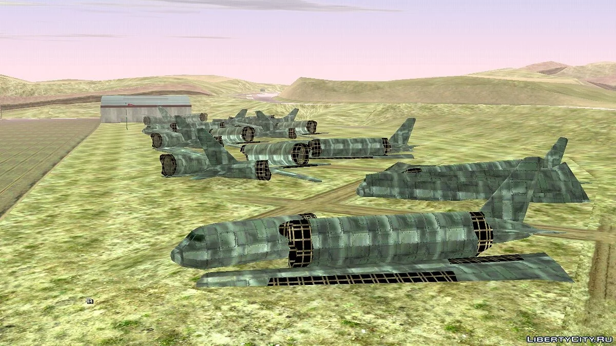 New Textures for the Desert and Its Surroundings / GTA San Andreas (iOS, Android)