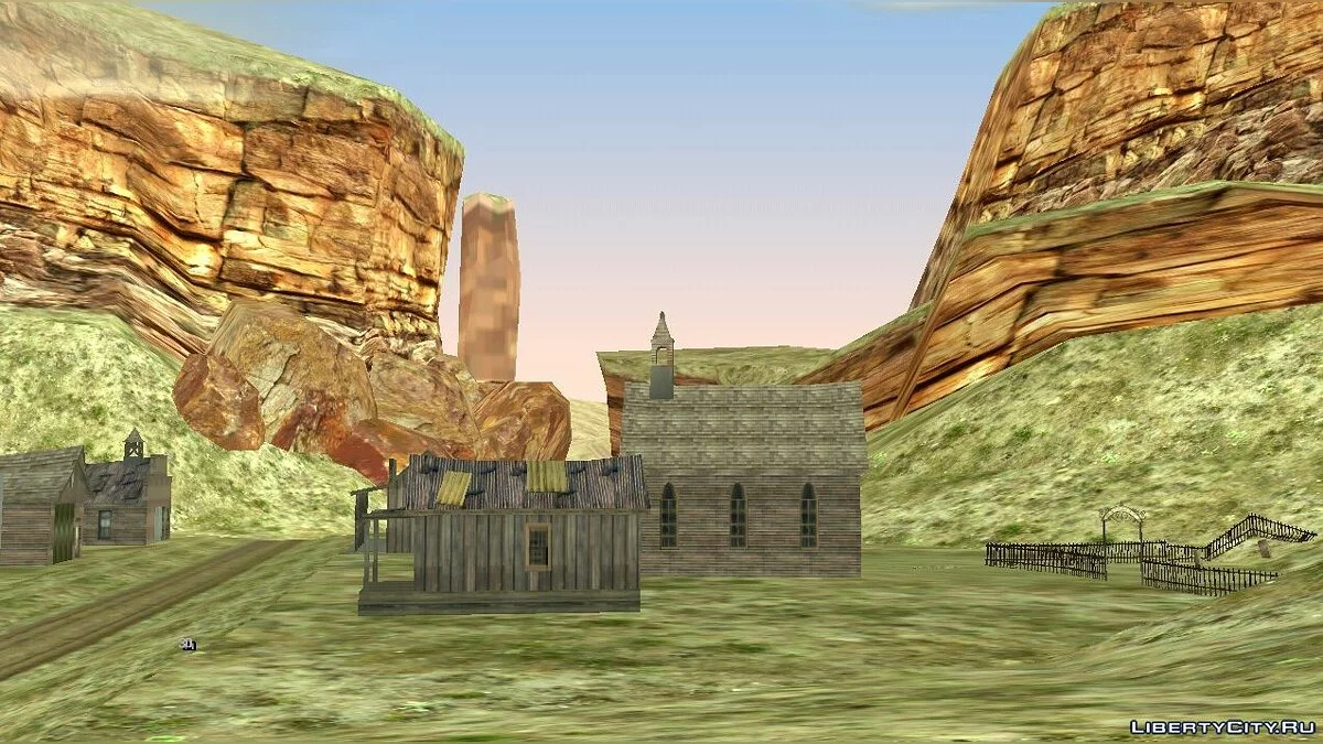 New Textures for the Desert and Its Surroundings / GTA San Andreas (iOS, Android)