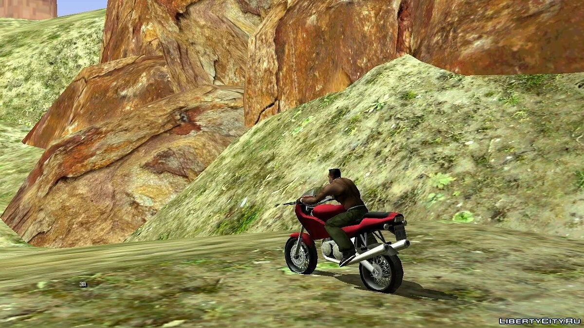 New Textures for the Desert and Its Surroundings / GTA San Andreas (iOS, Android)