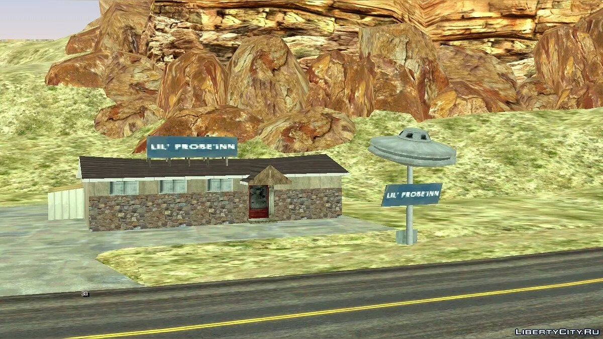 New Textures for the Desert and Its Surroundings / GTA San Andreas (iOS, Android)