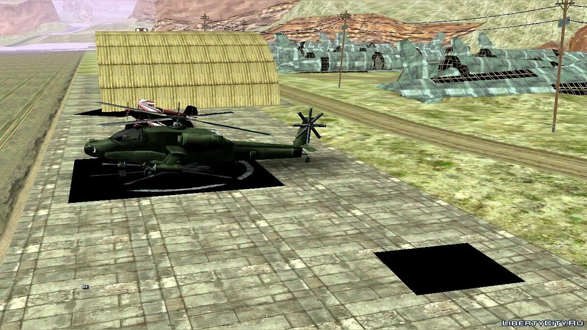 New Textures for the Desert and Its Surroundings / GTA San Andreas (iOS, Android)