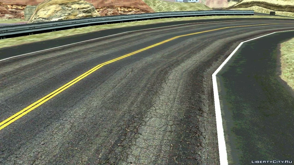 New Textures for the Desert and Its Surroundings / GTA San Andreas (iOS, Android)