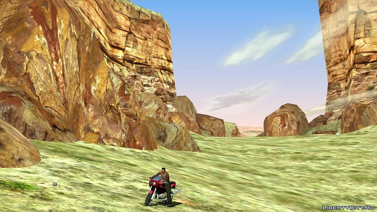 New Textures for the Desert and Its Surroundings / GTA San Andreas (iOS, Android)