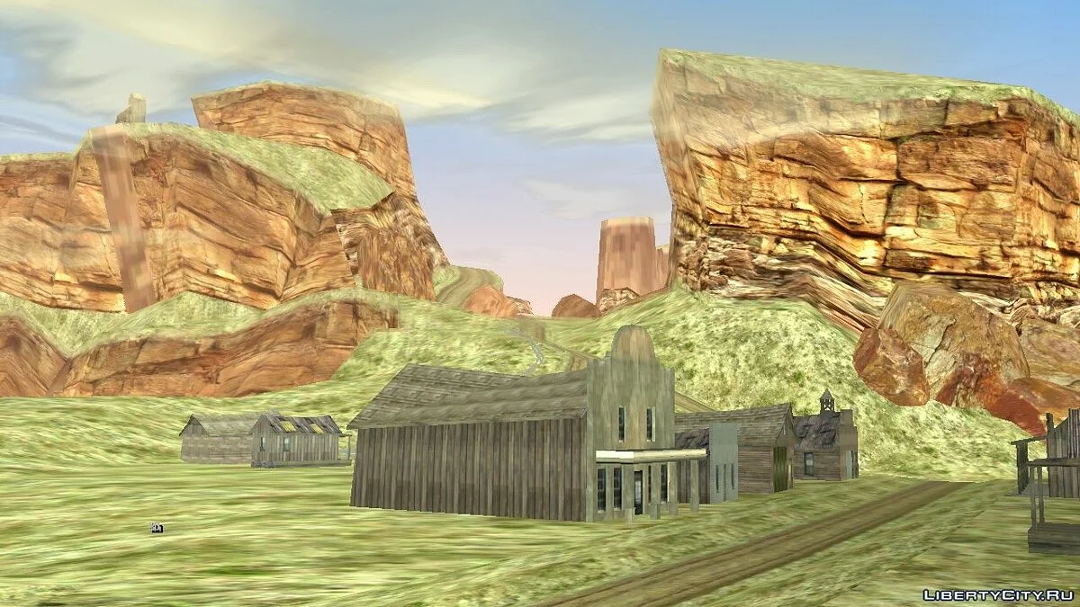 New Textures for the Desert and Its Surroundings / GTA San Andreas (iOS, Android)