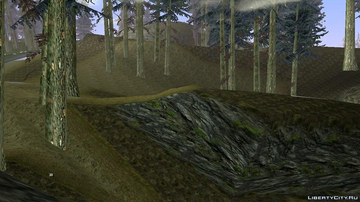 Нові текстури в сільській місцевості / GTA San Andreas (iOS, Android)
