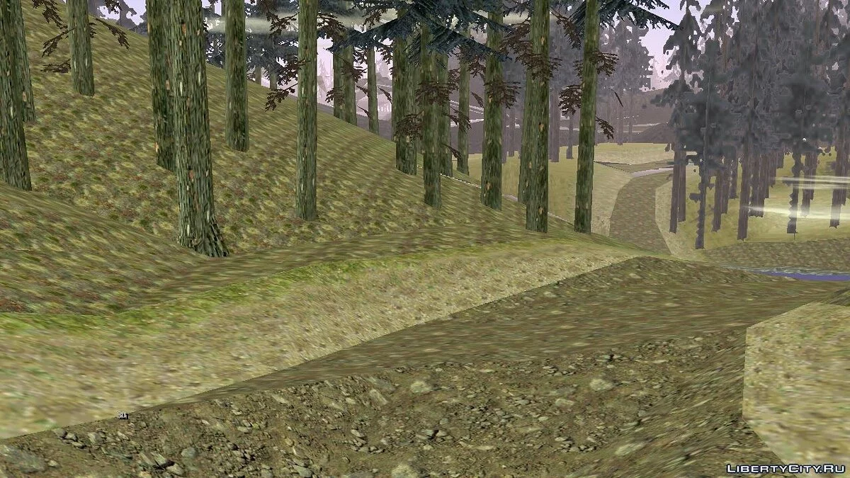 Нові текстури в сільській місцевості / GTA San Andreas (iOS, Android)