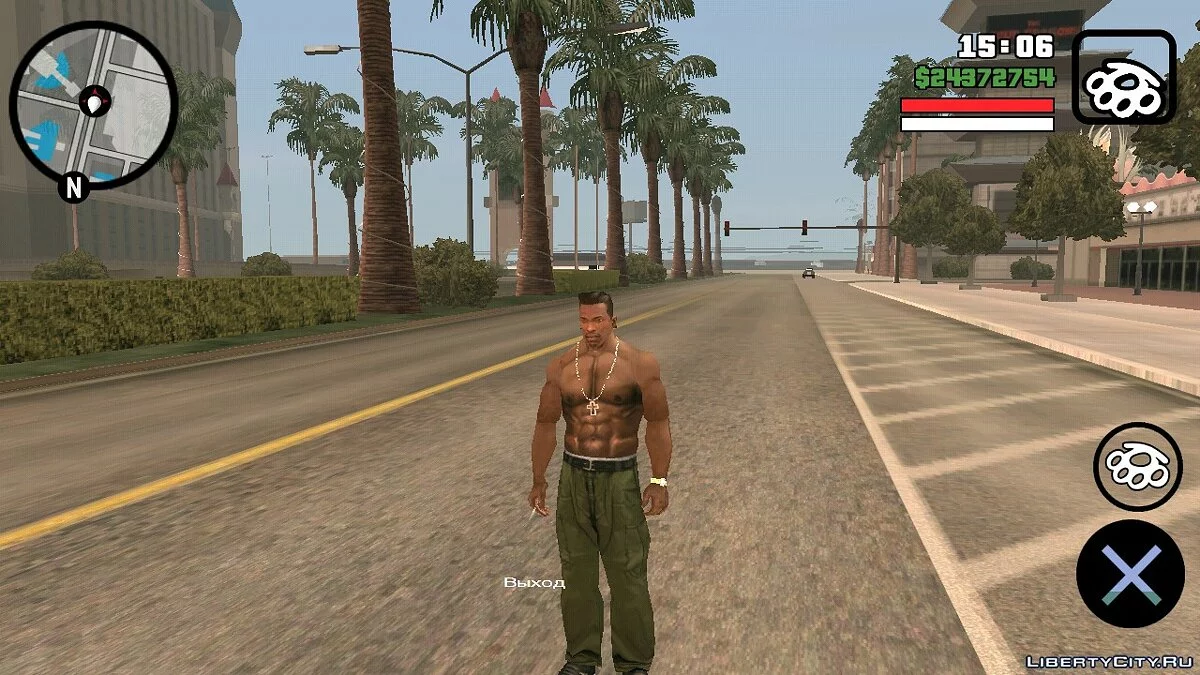 透明雷达与黑色地图 / GTA San Andreas (iOS, Android)