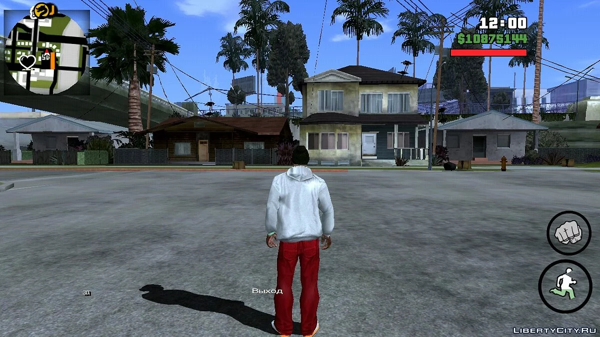 Peta dan Radar yang Ditingkatkan (HQ) / GTA San Andreas (iOS, Android)