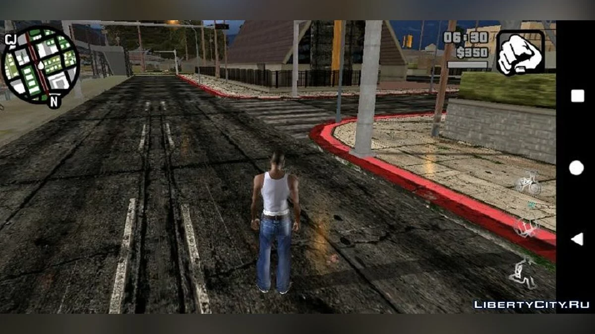 Jalan Baru dan Trotoar / GTA San Andreas (iOS, Android)