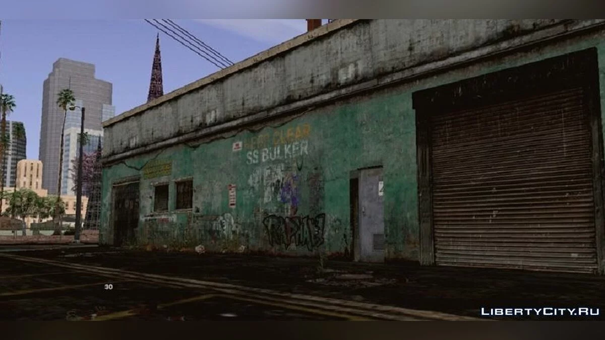 Retekstur Los Santos Timur / GTA San Andreas (iOS, Android)