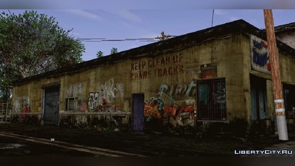 Retekstur Los Santos Timur / GTA San Andreas (iOS, Android)